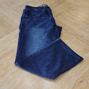 GAP TJ Axel Men's Slim Boot Cut Denim Jeans Dark Wash Size 34x32 NWOT